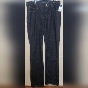 Wrangler Women's Q-Baby Ultimate Riding Jean Deep Dyed Size 29/7 X 38